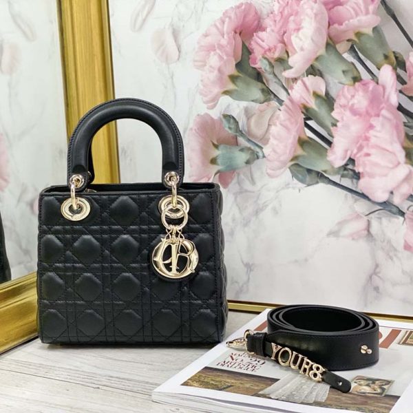 Dior AAA My ABC Lady Dr Replica Bag - Black, White, Red