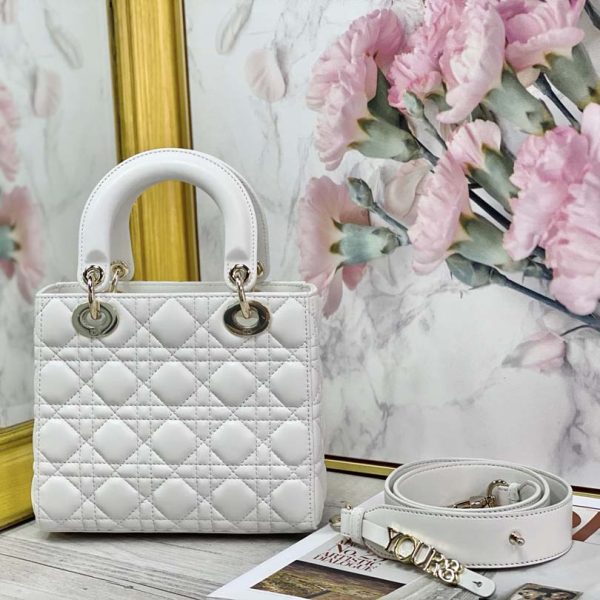 Dior AAA My ABC Lady Dr Replica Bag - Black, White, Red - Image 9