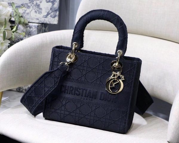 Dior Lady D-Lite Replica M0565 with Embroidered Logo - Image 8
