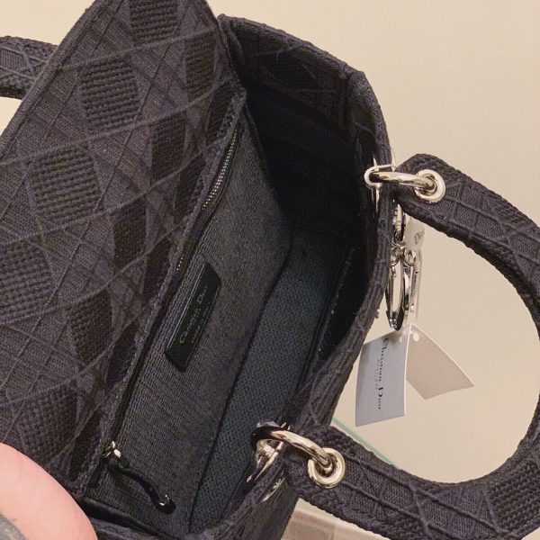 Dior Lady D-Lite Replica M0565 with Embroidered Logo - Image 11