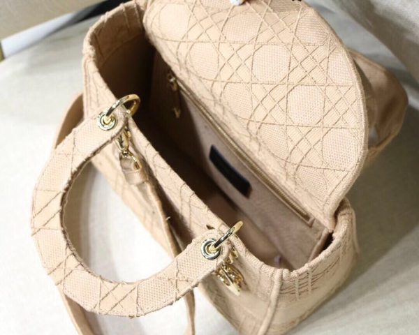 Dior Lady D-Lite Replica M0565 with Embroidered Logo - Image 5