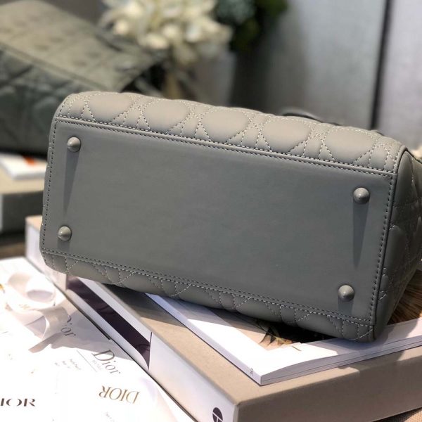 Replica Dior Medium Lady Bag - Black, Pink, Grey - AAA Quality - Image 9
