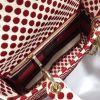 Best Replicas Bags - Replica Dior Red Dots Lady D-Lite Bag - Embroidered Logo Shop For Best Louis Vuitton LV Replica Bags With Cheap Price