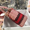 Best Replicas Bags - Replica Dior Red Dots Lady D-Lite Bag - Embroidered Logo Shop For Best Louis Vuitton LV Replica Bags With Cheap Price