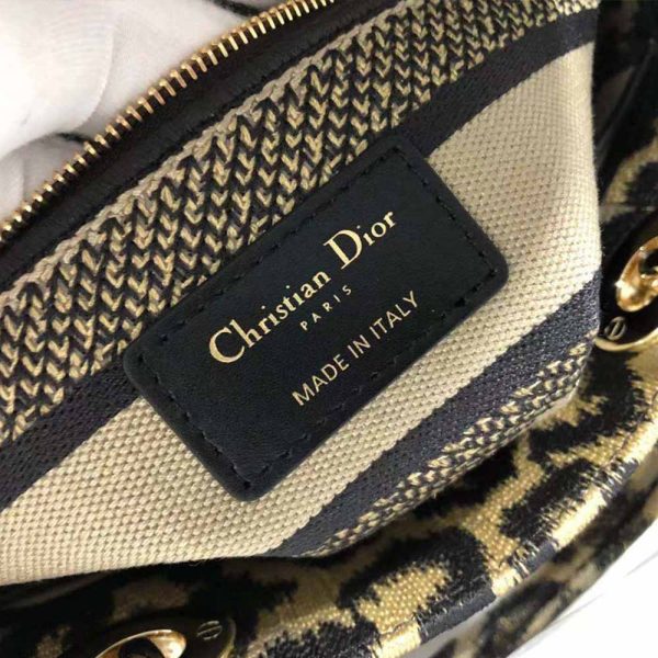 Replica Dior Leopard Lady D-Lite Embroidery Bag M0566 - Image 2