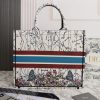 Best Replicas Bags - Replica Dior Latte Multicolor Book Tote - 36/42Cm Medium/Large Shop For Best Louis Vuitton LV Replica Bags With Cheap Price