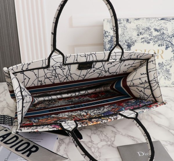 Replica Dior Latte Multicolor Book Tote - 36/42Cm Medium/Large - Image 8