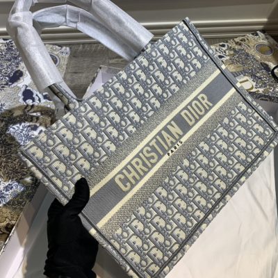 Dioramour Replica Polkadot Small Book Tote Bag M1296