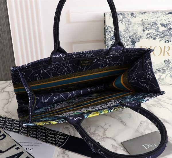 Replica Dior Blue Medium/Large Book Tote - 36/42cm - Image 7