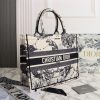 Best Replicas Bags - Dior Latte Multicolor Medium/Large Book Tote Replica Shop For Best Louis Vuitton LV Replica Bags With Cheap Price