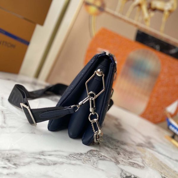 Replica Louis Vuitton Coussin PM Navy/Yellow Handbag - Image 3