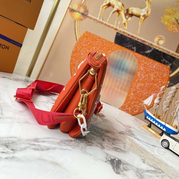 Replica Louis Vuitton Coussin PM Handbag - Red/Yellow - Image 2
