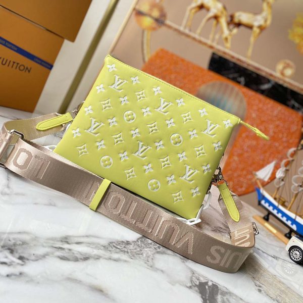 Replica Louis Vuitton Coussin PM Handbag - Red/Yellow - Image 8