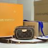 Best Replicas Bags - Replica LV Taigarama Outdoor Pouch in Brown & Black Shop For Best Louis Vuitton LV Replica Bags With Cheap Price