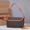 Best Replicas Bags - Louis Vuitton Tikal Pm Monogram Shoulder Bag - Brown Replica Shop For Best Louis Vuitton LV Replica Bags With Cheap Price