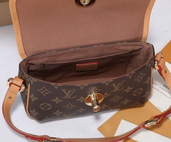 Louis Vuitton Tikal Pm Monogram Shoulder Bag - Brown Replica - Image 8