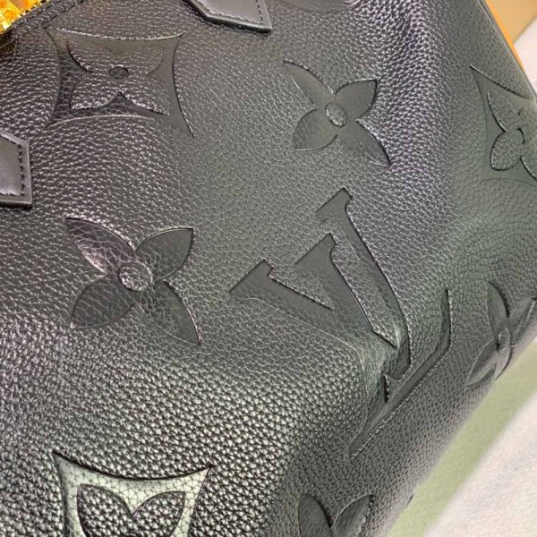 LV Replica Leopard Speedy 30 Bandouliere Embossed Handbag - Image 7