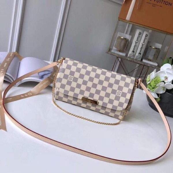 Replica Louis Vuitton Favorite MM Handbag 24/28cm - Stylish Design - Image 16