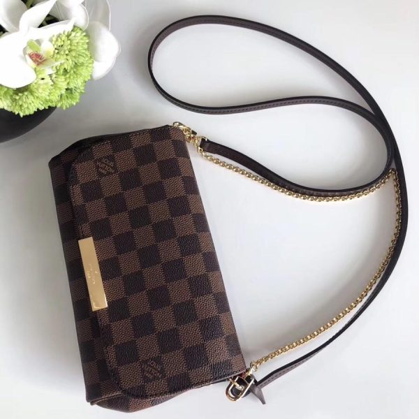 Replica Louis Vuitton Favorite MM Handbag 24/28cm - Stylish Design - Image 8