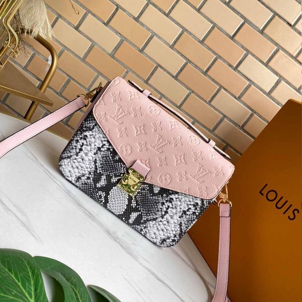 Replica LV Pochette Metis M40780 – Beige, Pink, Black, Navy, Red - Image 11