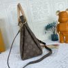 Best Replicas Bags - Replica LV Pallas MM Monogram Black Red Pink Handbag Shop For Best Louis Vuitton LV Replica Bags With Cheap Price