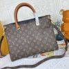 Best Replicas Bags - Replica LV Pallas MM Monogram Black Red Pink Handbag Shop For Best Louis Vuitton LV Replica Bags With Cheap Price