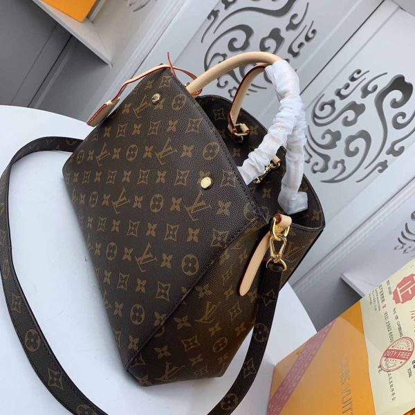 Replica LV Montaigne BB/MM/GM Bag M41055 - Image 9