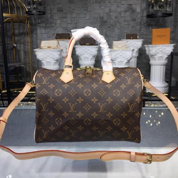 Replica Louis Vuitton Speedy Bandouliere 25/30/35 Handbag - Image 5