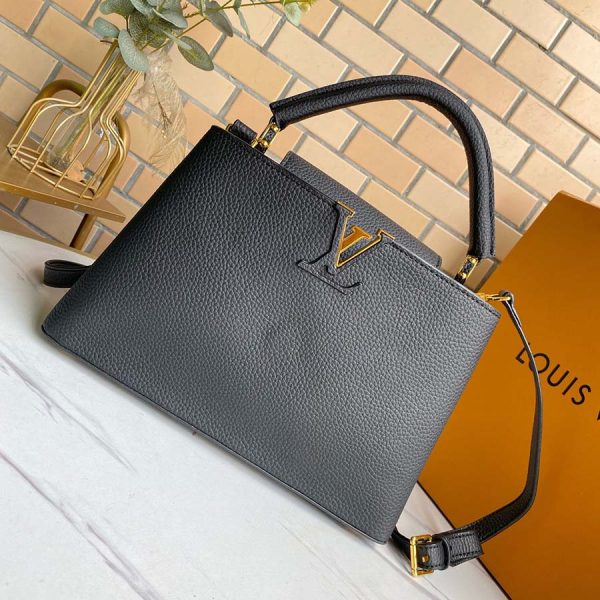 Replica LV Capucines MM Multi-Color Handbag - Image 2
