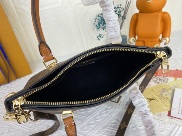 Louis Vuitton Pallas BB Replica in Black/Red/Pink - Image 21