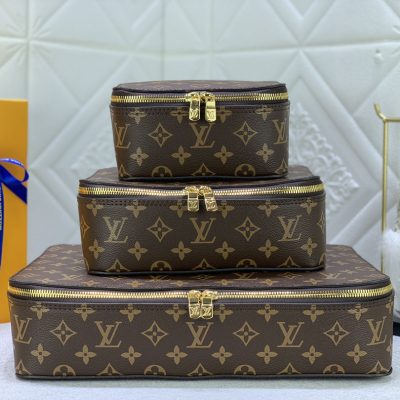 Replica LV Packing Cube PM/MM/GM in Classic Brown