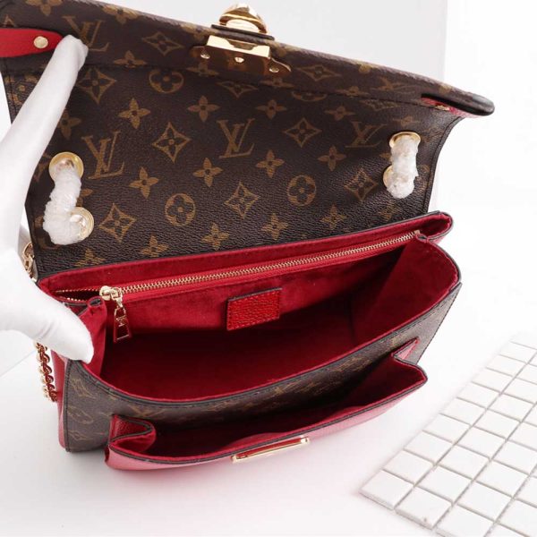 Replica Louis Vuitton Vavin PM Black/Red/Navy Handbag - Image 12