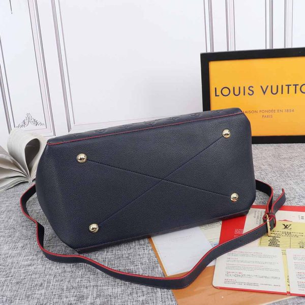 Replica LV Melie M44014 Crossbody Bag in Black/Navy/White/Beige - Image 13