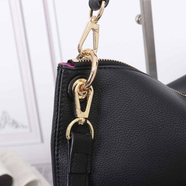 Replica LV Melie M44014 Crossbody Bag in Black/Navy/White/Beige - Image 6