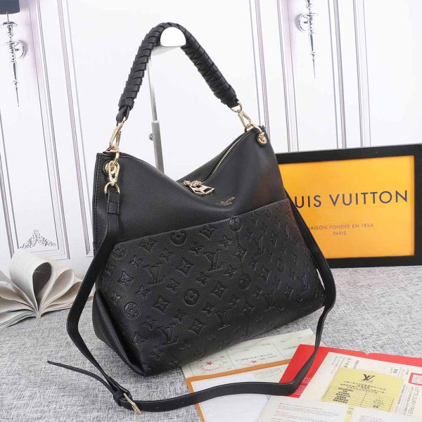 Replica LV Melie M44014 Crossbody Bag in Black/Navy/White/Beige - Image 8