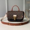 Best Replicas Bags - Replica LV Vaugirard Black/Red/Beige M44354 Handbag Shop For Best Louis Vuitton LV Replica Bags With Cheap Price