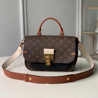 Replica LV Vaugirard Black/Red/Beige M44354 Handbag