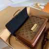 Best Replicas Bags - Louis Vuitton Dauphine MM/Mini Replica Brown Monogram Shop For Best Louis Vuitton LV Replica Bags With Cheap Price