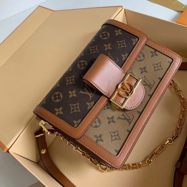 Louis Vuitton Dauphine MM/Mini Replica Brown Monogram