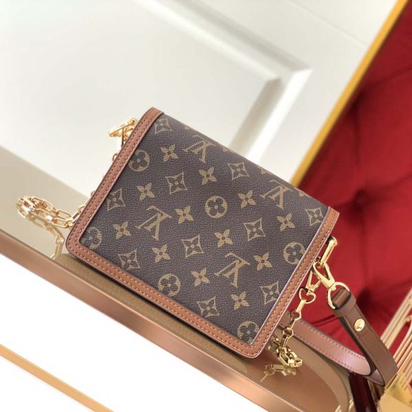 Louis Vuitton Dauphine MM/Mini Replica Brown Monogram - Image 9