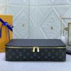 Best Replicas Bags - Replica Louis Vuitton Monogram Packing Cube PM/MM/GM Black Shop For Best Louis Vuitton LV Replica Bags With Cheap Price