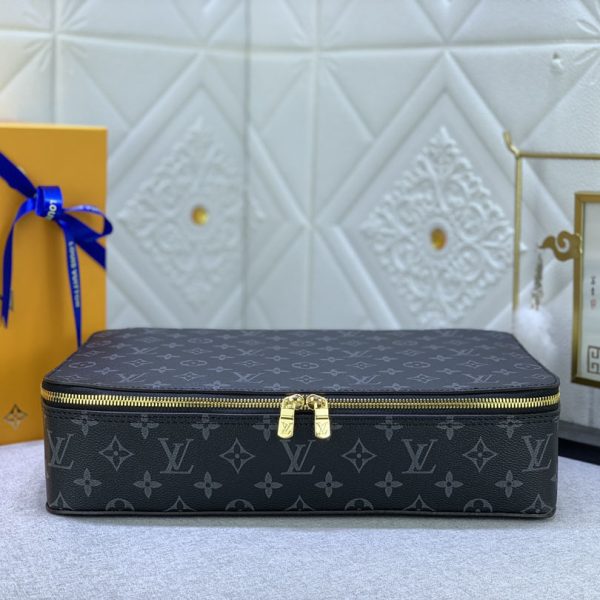 Replica Louis Vuitton Monogram Packing Cube PM/MM/GM Black - Image 10