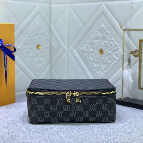 LV Replica Packing Cube PM/MM/GM in Black - Image 6