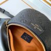 Best Replicas Bags - Replica LV Monogram Empreinte Bumbag Black/Beige AAA Shop For Best Louis Vuitton LV Replica Bags With Cheap Price