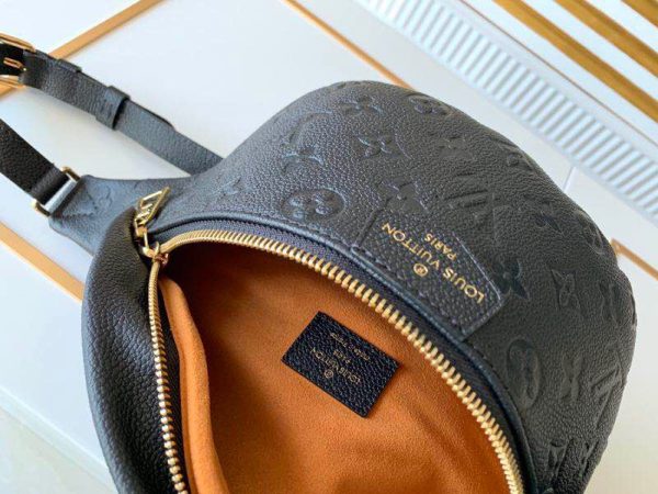 Replica LV Monogram Empreinte Bumbag Black/Beige AAA - Image 10