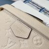 Best Replicas Bags - Replica LV Monogram Empreinte Bumbag Black/Beige AAA Shop For Best Louis Vuitton LV Replica Bags With Cheap Price