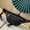 Best Replicas Bags - Replica LV Monogram Empreinte Bumbag Black/Beige AAA Shop For Best Louis Vuitton LV Replica Bags With Cheap Price