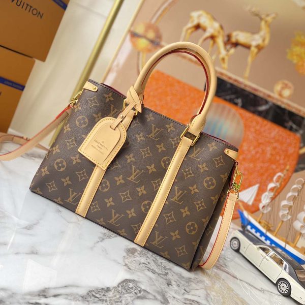 Replica LV Monogram Soufflot MM Canvas Bag - Image 2