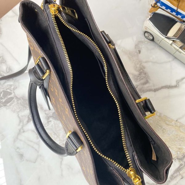 Replica LV Monogram Soufflot MM Canvas Bag - Image 11