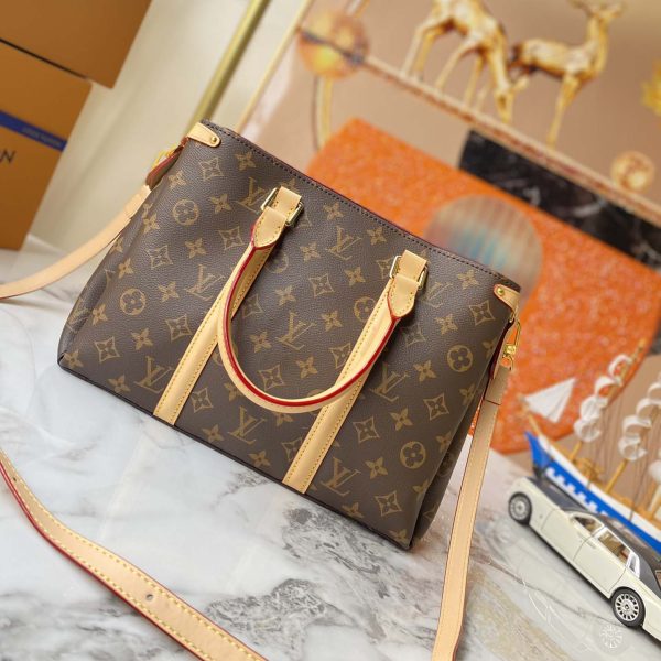 Replica LV Monogram Soufflot MM Canvas Bag - Image 4